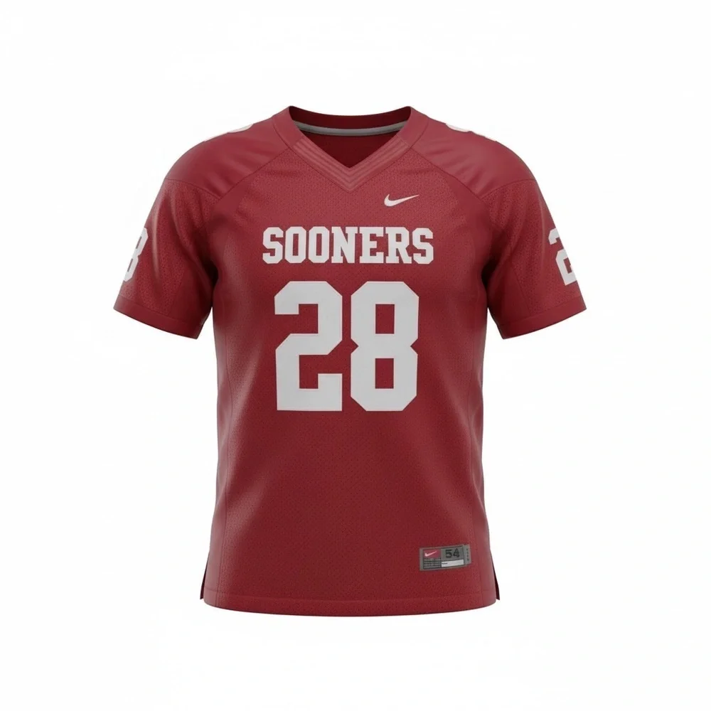 Nike Authentic Adrian Peterson Oklahoma Sooners Jersey Stitched XXL (54)